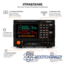 Программируемый источник питания ТЕТРОН-3030ЕП