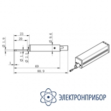 Датчик для измерения в глубоких отверстиях для time322x TIME S213