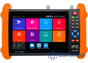 Универсальный монитор-тестер ahd/cvi/tvi/cvbs и ip-видеосистем TIP-H-7Pro