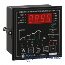 Пид-регулятор с пошаговыми программами и интерфейсом rs-485 ТРМ251-Щ1.ИPИ