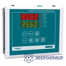 Контроллер для регулирования температуры в системах отопления и гвс ТРМ32-Щ7.ТС.RS