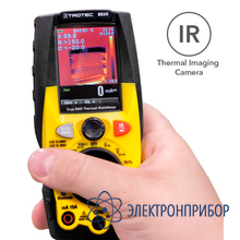 Цифровой мультиметр истинных среднеквадратичных значений со встроенной тепловизионной камерой Trotec BE60IR