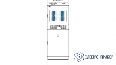 Шкаф защит трехобмоточного трансформатора, аув стороны вн и сн и автоматического регулирования напряжения ШЭРА-ТТ-40016
