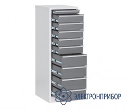 Драйвер-шкаф с 10 ящиками, антистатическое исполнение ДР-10/1 ESD