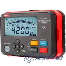 Измеритель сопротивления изоляции UNI-T UT503PV