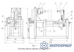 Установка обрезки обмоток статора УООС