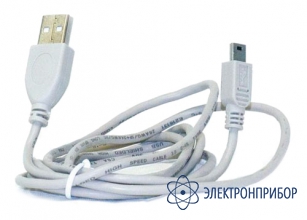 Для подключения приборов к пк через интерфейс usb Кабель USB-мини тип А-B