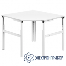 Угловой соединительный стол, антистатическое исполнение (цвет тёмно-серый) УСС-СУ-9 ESD RAL7012