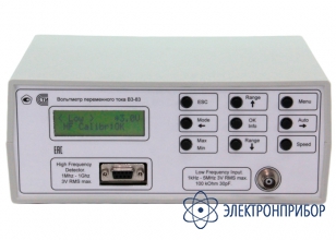 Вольтметр высокочастотный В3-83