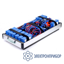 Комплект интеллектуального разрядно-диагностического устройства аккумуляторных батарей 300-600в/60а (10+1 датчиков, токовые клещи 200а) + доступ к стандартному функционалу battery wizard online на 60 мес BCT-600/60 kit