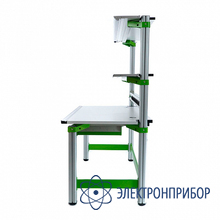 Стол регулировщика радиоаппаратуры антистатический, 1600х800х1650, выдвижной ящик VERDO FIX-T16080-001