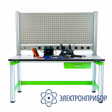 Стол радиомонтажника антистатический, 1600х800х1600, выдвижной ящик VERDO FIX-T16080-002