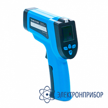 Пирометр портативный (-50…550°с)/(±2% или ±2°с); ds=12:1; k=0,1…1,0; 2 лазера VERDO IT1301