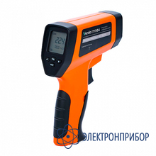 Пирометр портативный (-50…1600°с)/(±2% или ±2°с); ds=50:1; k=0,1…1,0; 2 лазера VERDO IT1504