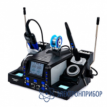 Станция паяльная с термопинцетом и паяльником VERDO SE2902