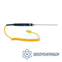 Термопара к-типа погружная, -50…+500°с/±2°с или 0,75% VERDO TR1205-К