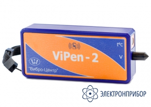 Сборщик-анализатор вибрационных сигналов с функцией контроля температуры оборудования ViPen-2