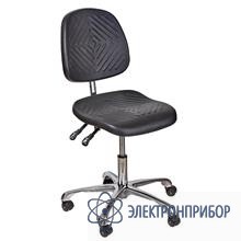 Антистатический полиуретановый лабраторный стул с регулировкой угла наклона спинки, с газлифтом kj/200 VKG C-300/KJ200 ESD