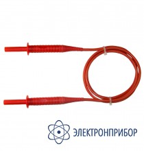 Провод измерительный 1,8м с разъемами "банан" 5кв красный WAPRZ1X8REBB