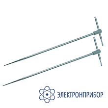 Комплект зондов измерительных для забивки в грунт 80 см (2 штуки в футляре) WASONG80L3RU