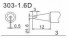 Насадка паяльная Quick 303-1,6D